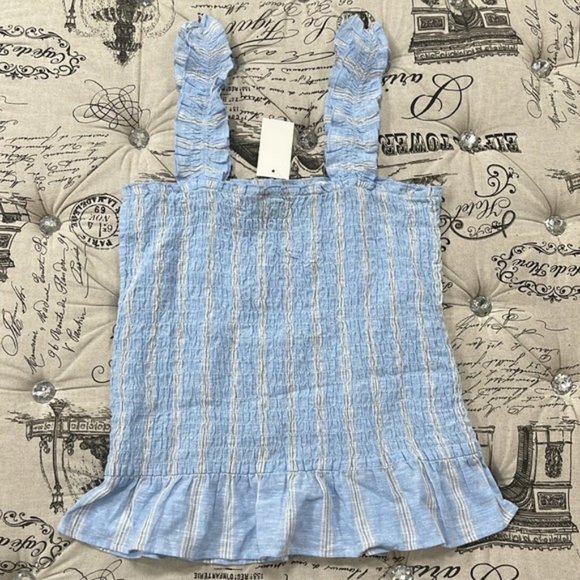 PLANET GOLD Smocked Tank Top(Plus Size) - Picture 9 of 9